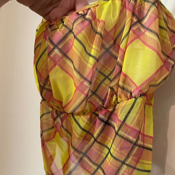 Plaid Crop Tank - Picture 3 of 8